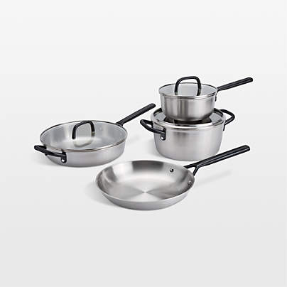 ZWILLING ® Milano Stainless Steel 7-Piece Cookware Set