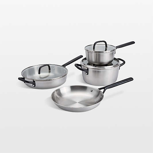 ZWILLING ® Milano Stainless Steel 7-Piece Cookware Set