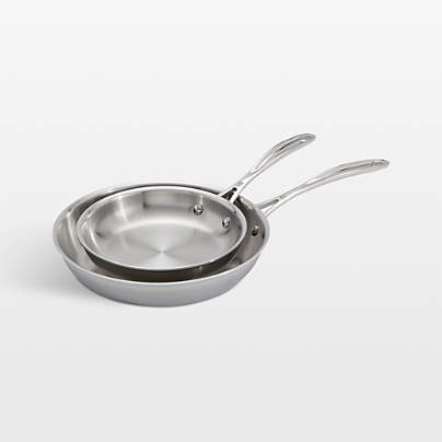 ZWILLING ® J.A. Henckels Clad Xtreme Stainless Steel 8" and 10" Fry Pans Set