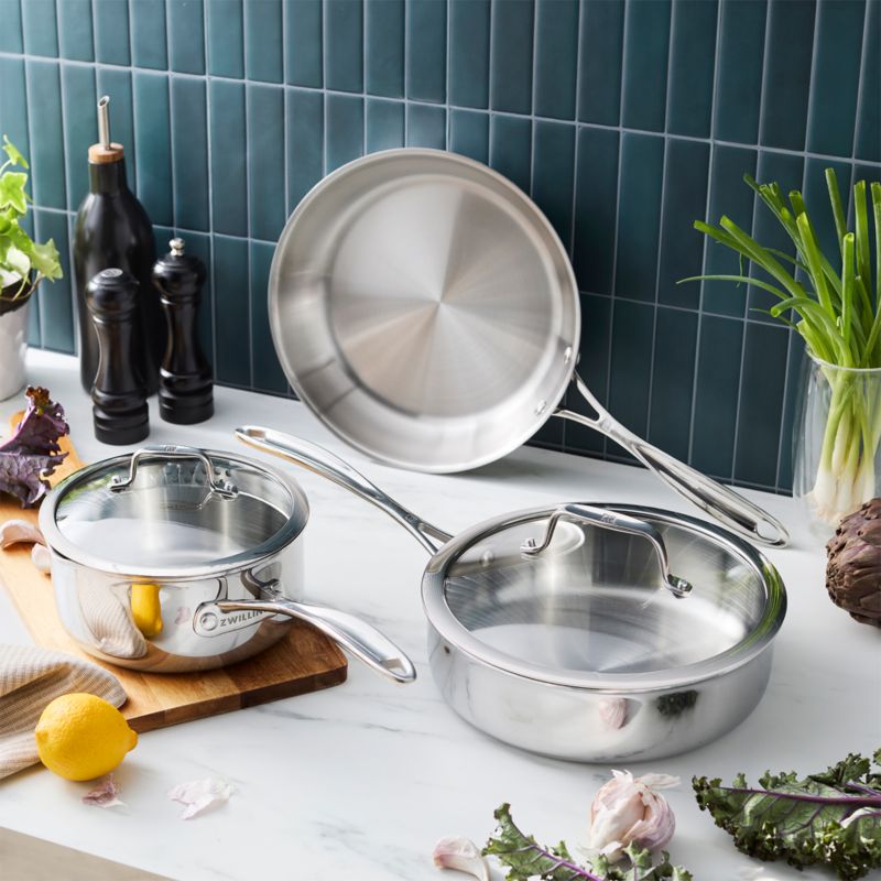 ZWILLING ® J.A. Henckels Clad Xtreme Stainless Steel 5-Piece Cookware Set - image 1 of 10