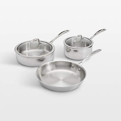 ZWILLING ® J.A. Henckels Clad Xtreme Stainless Steel 5-Piece Cookware Set