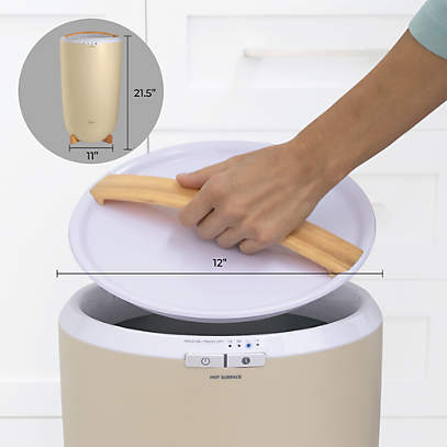 Zadro Electric Spa Towel Warmer Bucket + Reviews | Crate u0026 Barrel