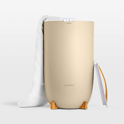 Zadro Aromatherapy Towel Warmer with Diffuser & Lavender Essential Oil