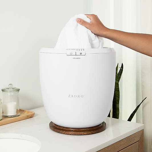 Zadro White Countertop Towel Warmer