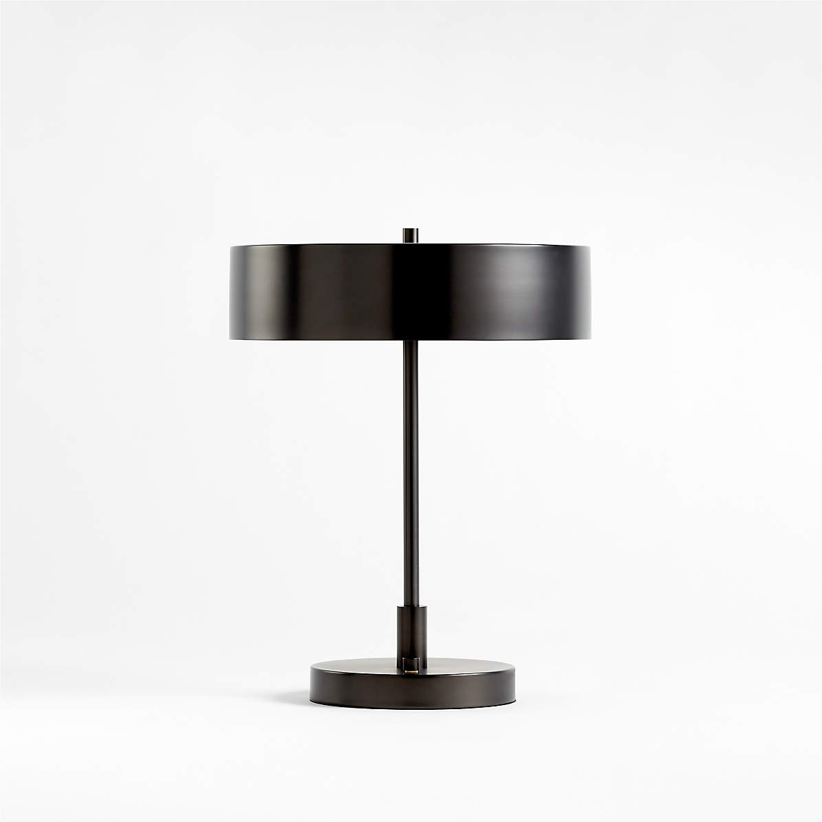 Zain Dark Pewter Grey Table Lamp with USB Port + Reviews