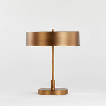 Zain Brass Table Desk Lamp Reviews, Crate And Barrel Lamp Table