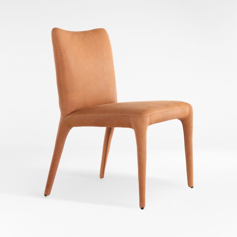 Zanni Camel Leather Dining Chair