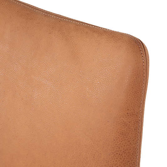 Zanni Camel Leather Dining Chair