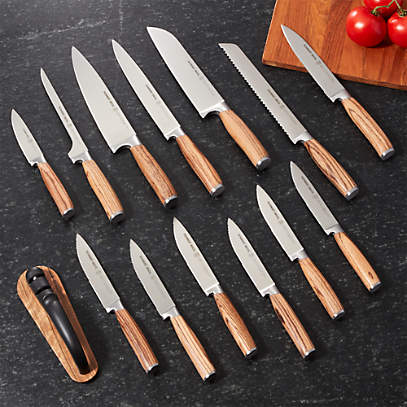 Schmidt Brothers Crosstown 15-Piece Knife Block Set + Reviews, Crate &  Barrel in 2023