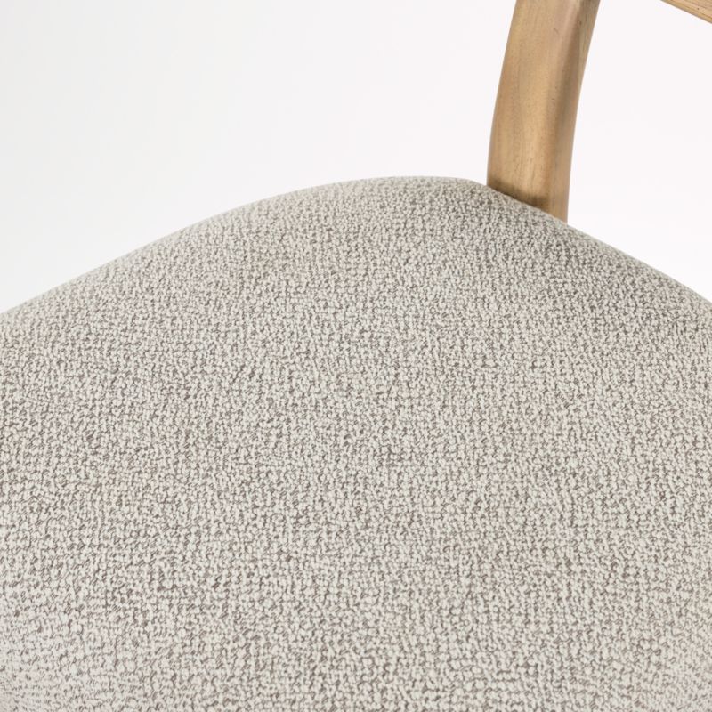 Ziady Brunswick Pebble Upholstered Wood Counter Stool - image 9 of 11