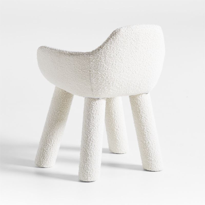 Ziggy White Upholstered Office Chair by Leanne Ford - image 5 of 7