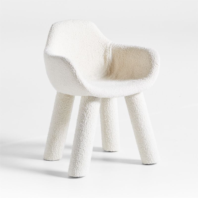 Ziggy White Upholstered Office Chair by Leanne Ford - image 3 of 7