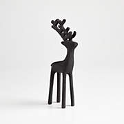 Zinc Holiday Reindeer Decoration 9"