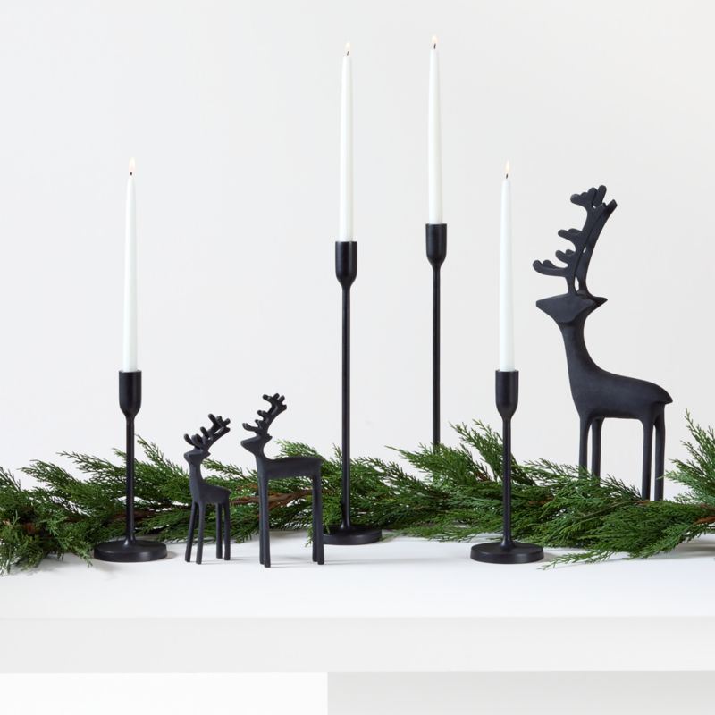 Zinc Holiday Reindeer Decoration 9" - image 2 of 5