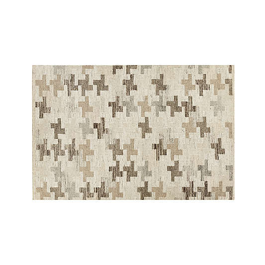 Zinca Neutral Kilim Rug 6'x9'