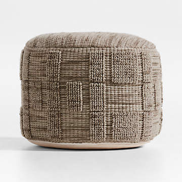 Crate & Barrel Cayden Pouf クッション Crate&Barrel | Other | Crate Barrel Cayden Pouf | Poshmark