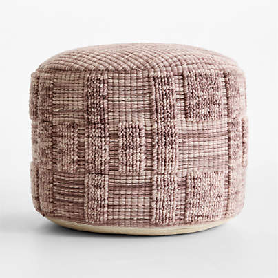 Zio Mauve Purple Kids Pouf