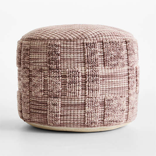 Zio Mauve Purple Kids Pouf