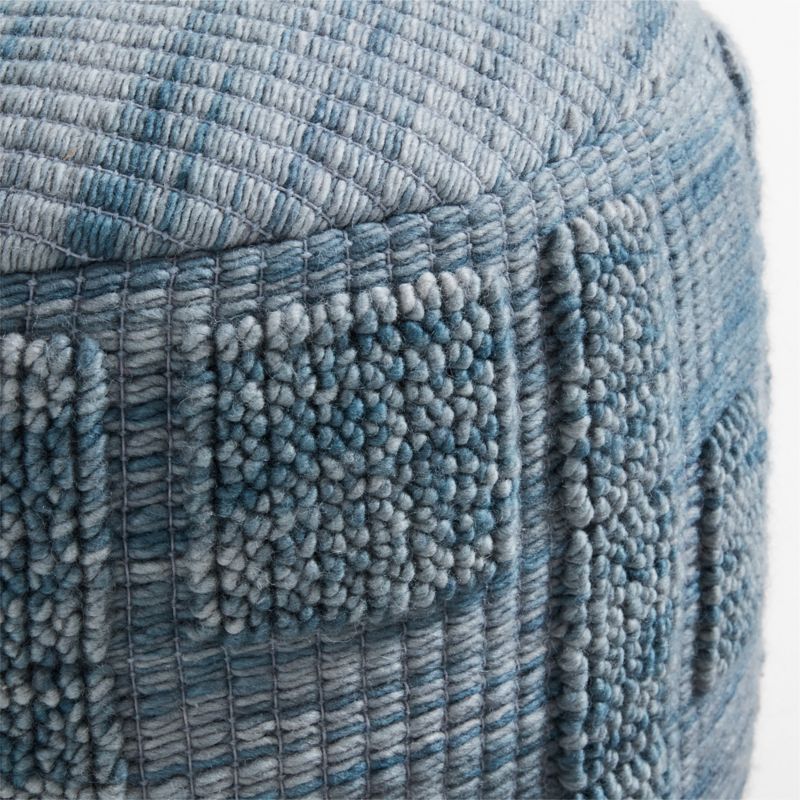 Zio Slate Blue Kids Pouf - image 4 of 5