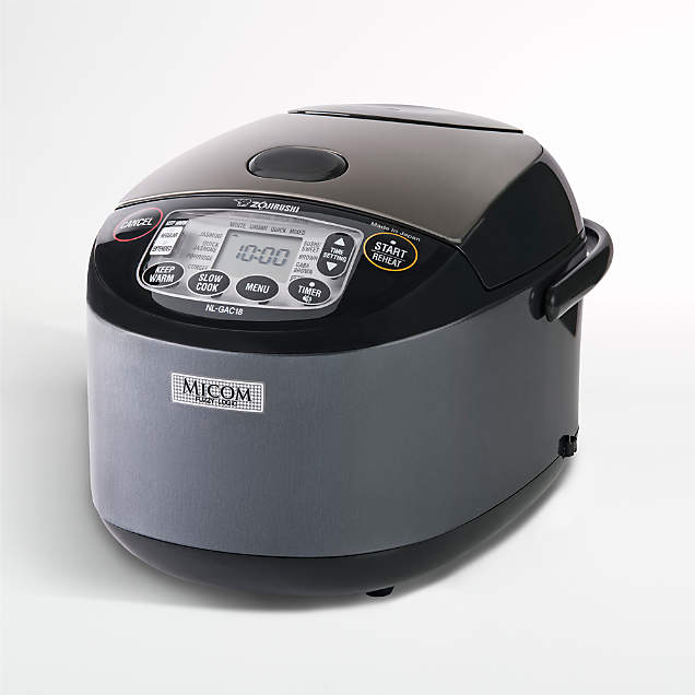 Zojirushi Rice Cooker, 3Cup NSLGC05 + Reviews Crate & Barrel