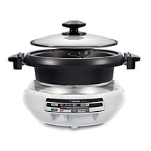 Zojirushi Gourmet d'Expert Electric Skillet with Yin Yang Hot Pot ...