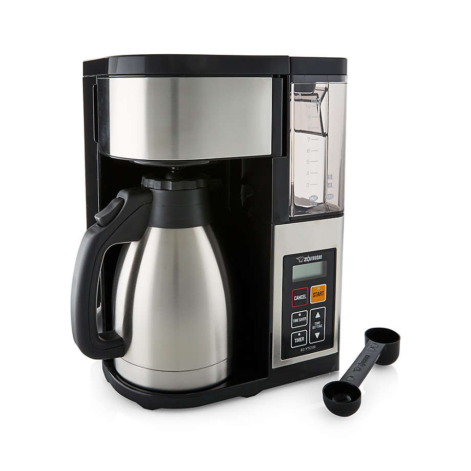 zojirushi ec ytc100xb coffee maker 10 cup stainless steel black