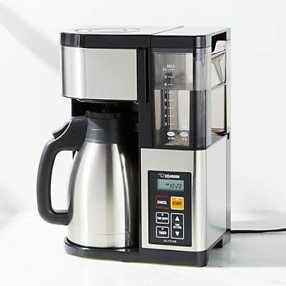Zojirushi Zutto Coffee Maker (Silver) with Descaling Powder and
