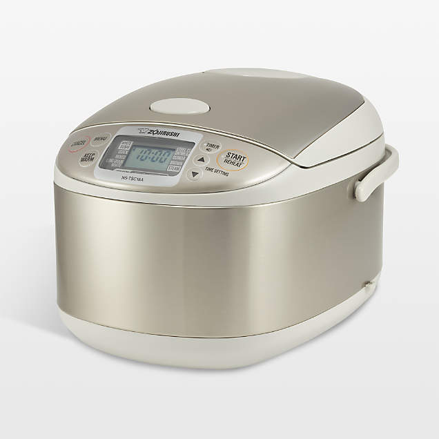 Zojirushi 5.5Cup Rice Cooker + Reviews Crate & Barrel
