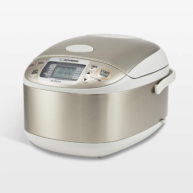 Zojirushi Rice Cooker, 3-Cup: NS-LGC05 + Reviews | Crate & Barrel