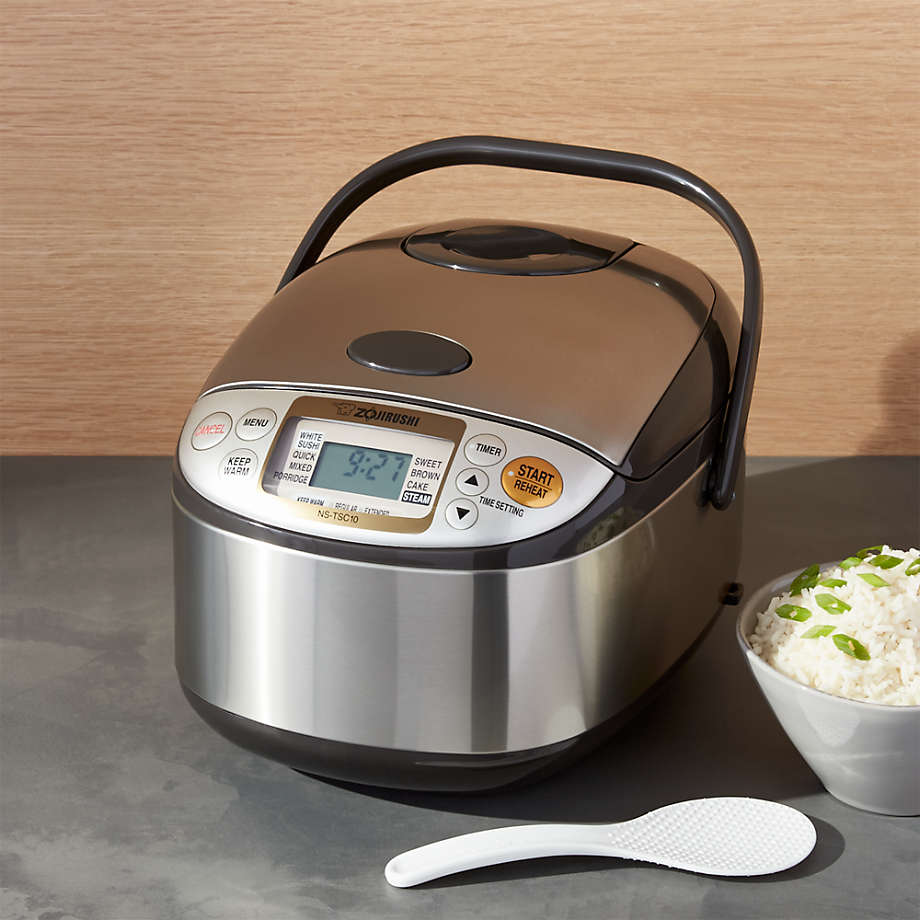 Zojirushi Rice Cooker NSTSC10XJ + Reviews Crate & Barrel Canada