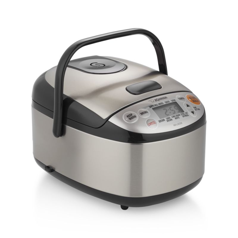 Zojirushi Rice Cooker, 3-Cup: NS-LGC05 + Reviews | Crate & Barrel