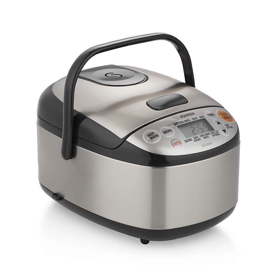Zojirushi Micom Rice Cooker & Warmer, 3 Cup (Uncooked), Stainless