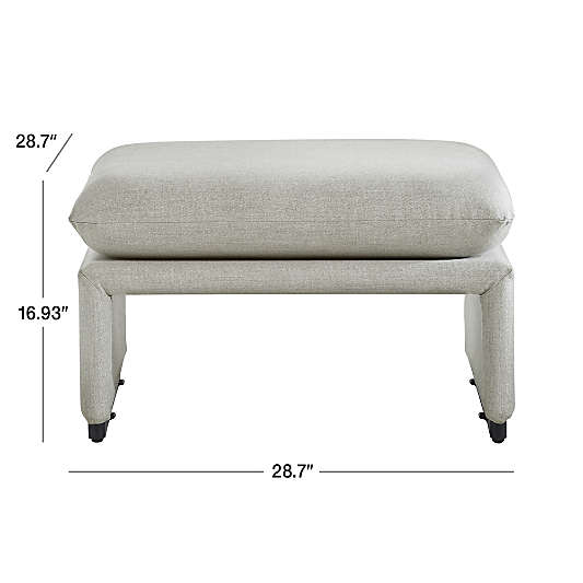 Zuma Outdoor Upholstered Ottoman