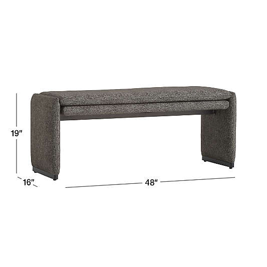 Zuma Upholstered Outdoor Bench