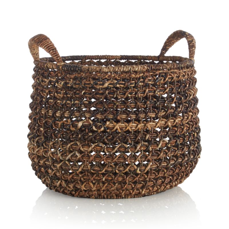 Zuzu Round Handwoven Basket - image 10 of 15