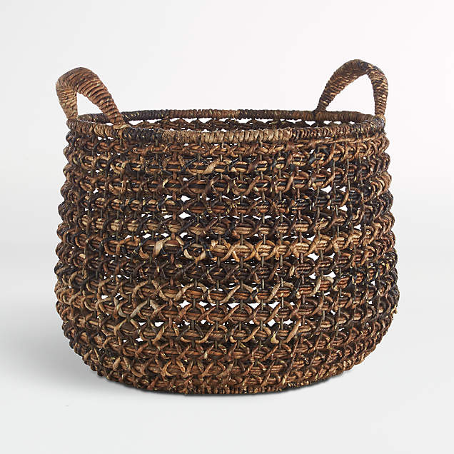 Emlyn Woven Basket + Reviews | Crate & Barrel