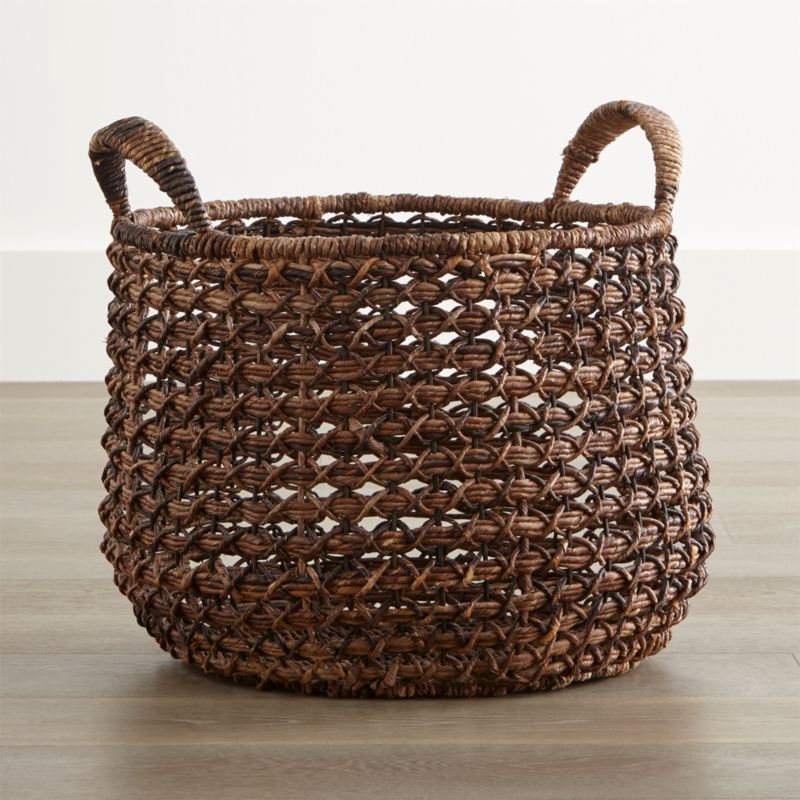 Zuzu Round Handwoven Basket - image 9 of 15