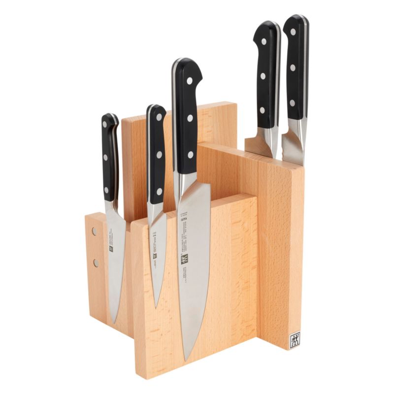 ZWILLING ® Pro 6-piece Square Italian Magnetic Knife Block Set - image 4 of 4