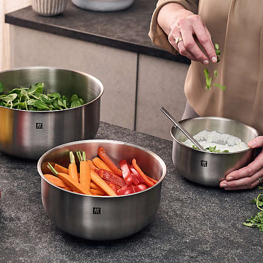 ZWILLING ® Prep Stainless Steel Bowl, Set of 3