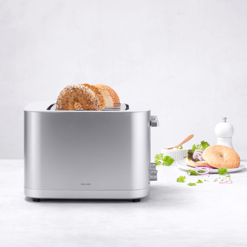 ZWILLING ® Enfinigy Silver 2-Slice Toaster - image 1 of 11