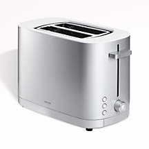 Zwilling Enfinigy Silver 2-Slice Toaster + Reviews | Crate & Barrel
