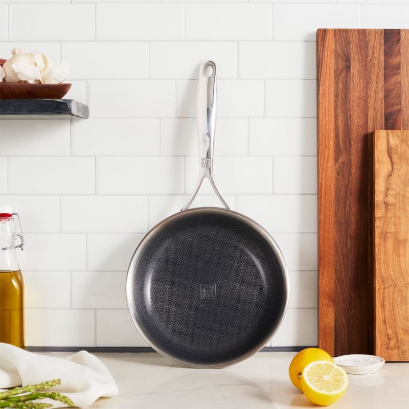 ZWILLING ® J.A. Henckels 8" Peak Stainless Steel Ceramic Nonstick Dual Performance Fry Pan - image 3 of 7