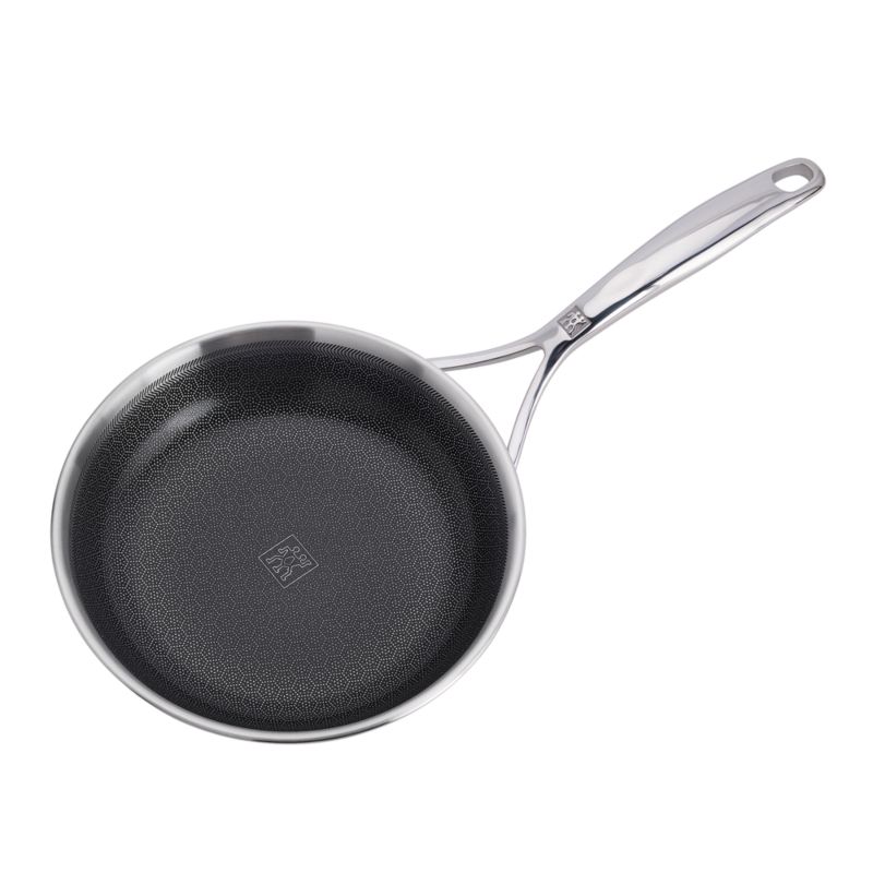 ZWILLING ® J.A. Henckels 8" Peak Stainless Steel Ceramic Nonstick Dual Performance Fry Pan - image 4 of 7