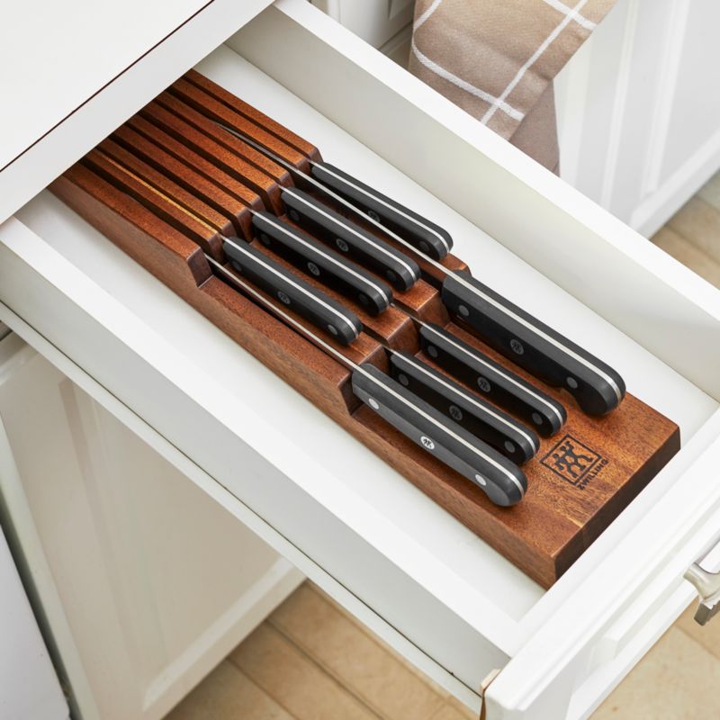 J.A. Henckels 8 Slot In-Drawer Knife Organizer — KitchenKapers