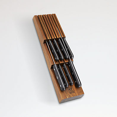 View ZWILLING ® Gourmet 9-Piece In-Drawer Knife Set details