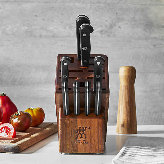 ZWILLING ® Gourmet 9-Piece Standing Standard Knife Set