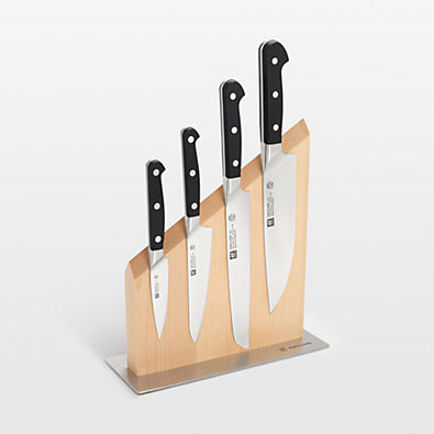 View Zwilling Carbon 5-Piece Magnetic Knife Block Set details