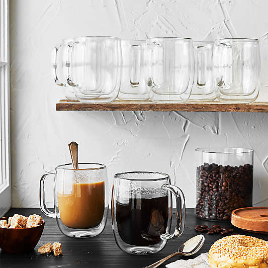 Zwilling Sorrento Plus 12-oz. Coffee Glass Mugs, Set of 2