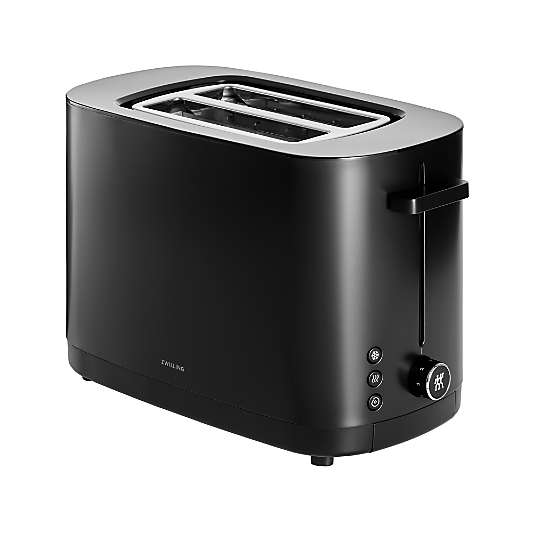 Zwilling ® Enfinigy Matte Black 2-Slice Toaster