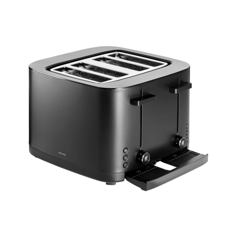 ZWILLING ® Enfinigy Matte Black 4-Slice Toaster - image 4 of 5